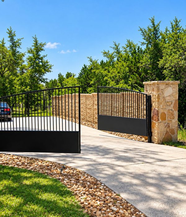 hill-country-slide-gate-stone-columns-automatic-gates-austin-04